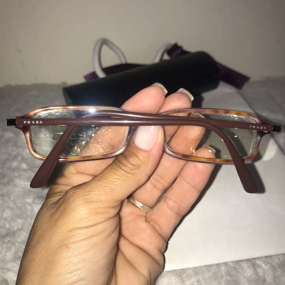Authentic Prada Prescription Eyeglasses with case - Picture 6 of 16